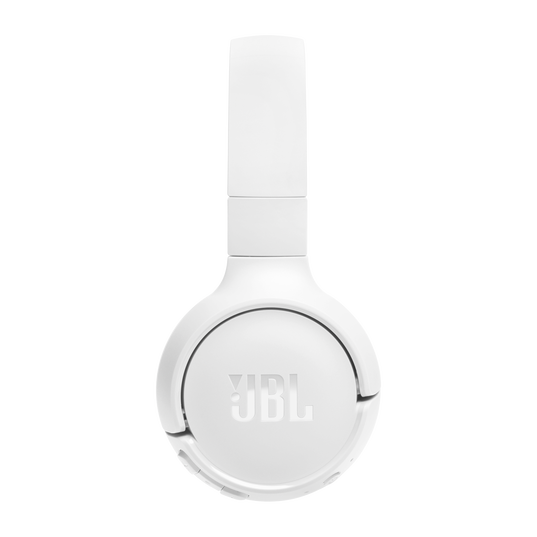 JBL Tune 520BT - White - Hi-Res wired on-ear headphones - Right